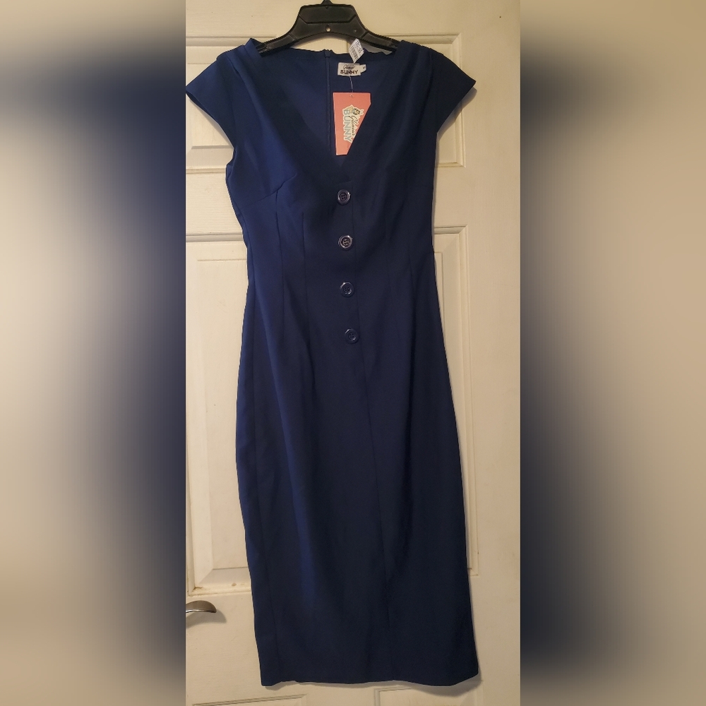 Glamour bunny pencil dress